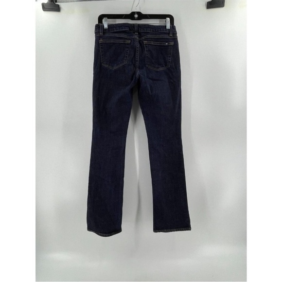 Tommy Hilfiger Women's Low Rise Dark Wash Bootcut Denim Jeans Size 4R - 28W - Picture 12 of 13